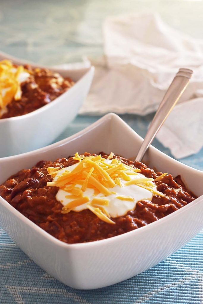 Mom's Homemade Spicy Chili