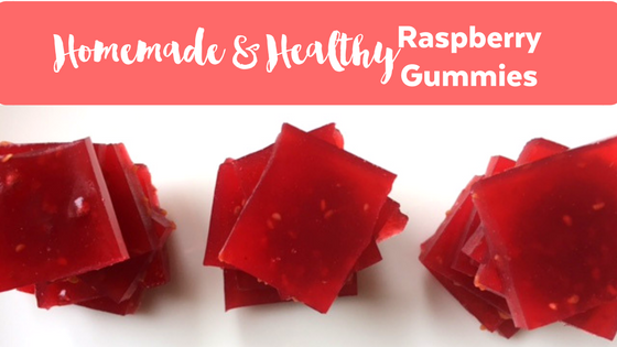 Healthy Raspberry Gummies