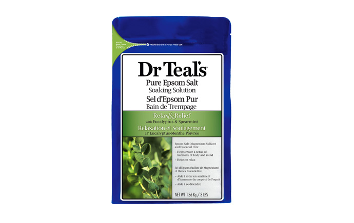 Dr Teal's Epsom Salt Soaking Solution with Eucalyptus Spearmint