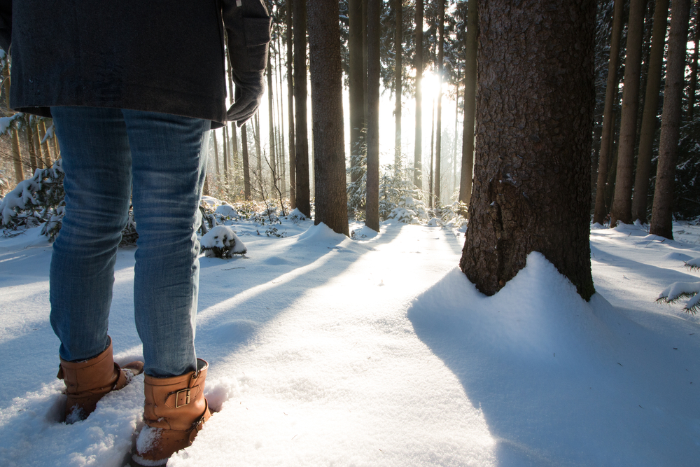 outside snow