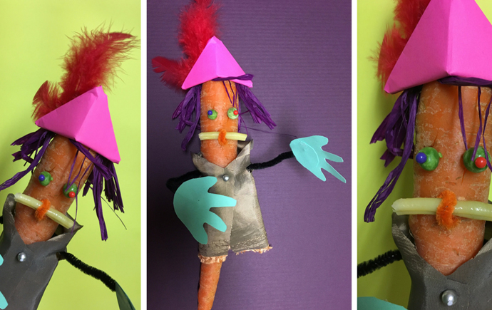 Puppet Pop Up Studio: Veggie Puppets: Feb 18