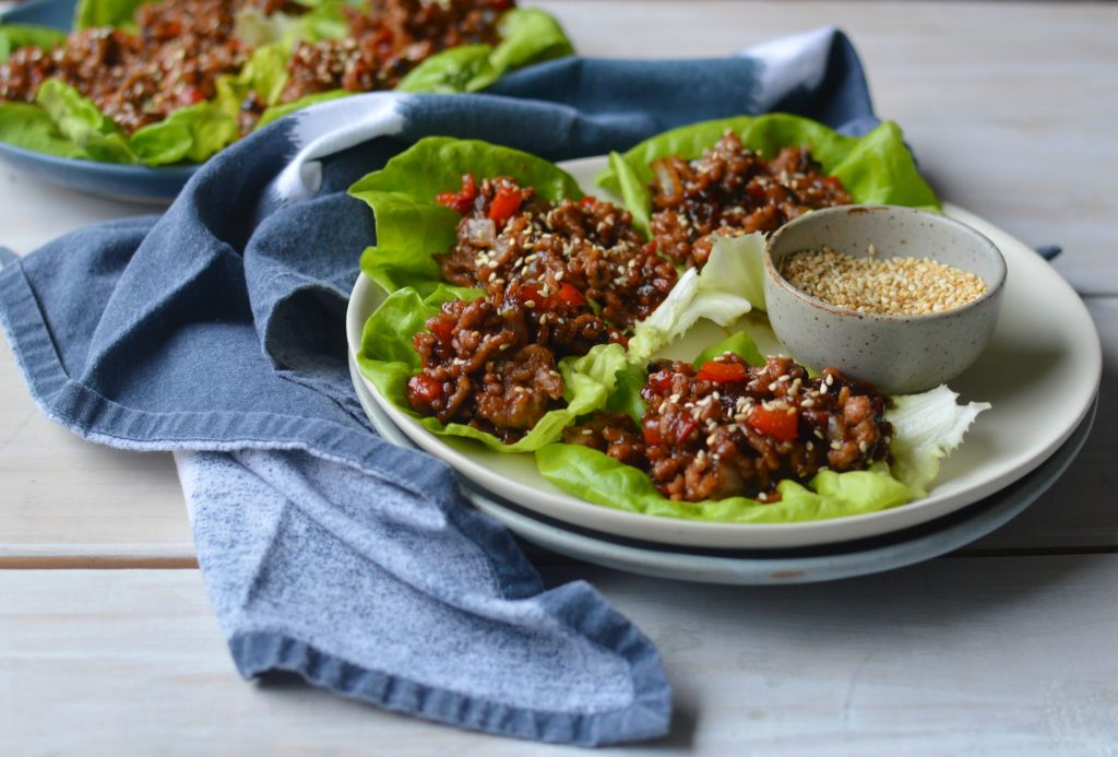 5 ingredient meals Hoisin Pork Lettuce Wraps easy weeknight recipes for families