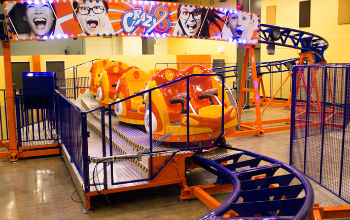 ottawa indoor permanent roller coaster for kids