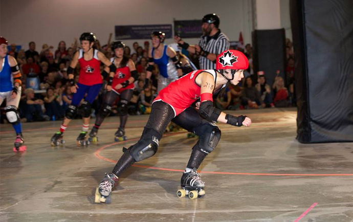 Toronto Roller Derby (March 25 and April 8 at Downsview Park)