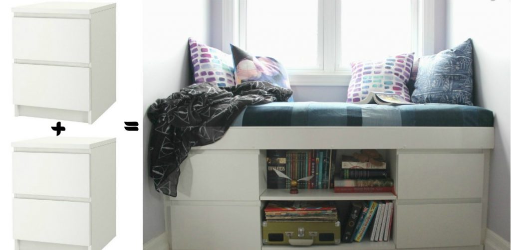 savvy how to build a window seat ikea hack simple tutorial DIY drawers