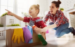 how to make spring cleaning fun for kids