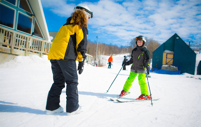Take Ski Lessons at Camp Fortune