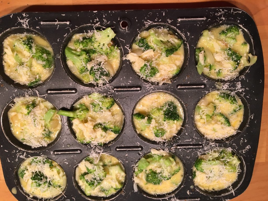 broccoli egg muffins