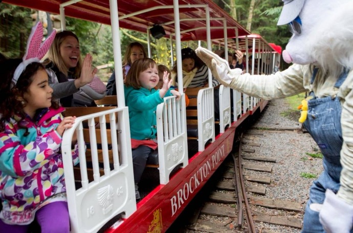 stanley park easter train