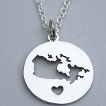 Stainless Steel Canada Necklace