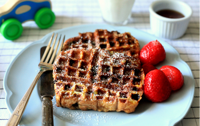 waffled french toast