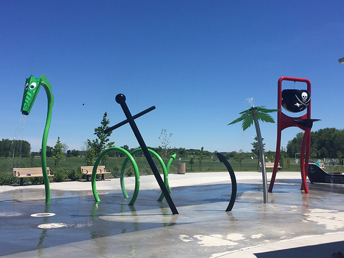 Splash pads in Ottawa