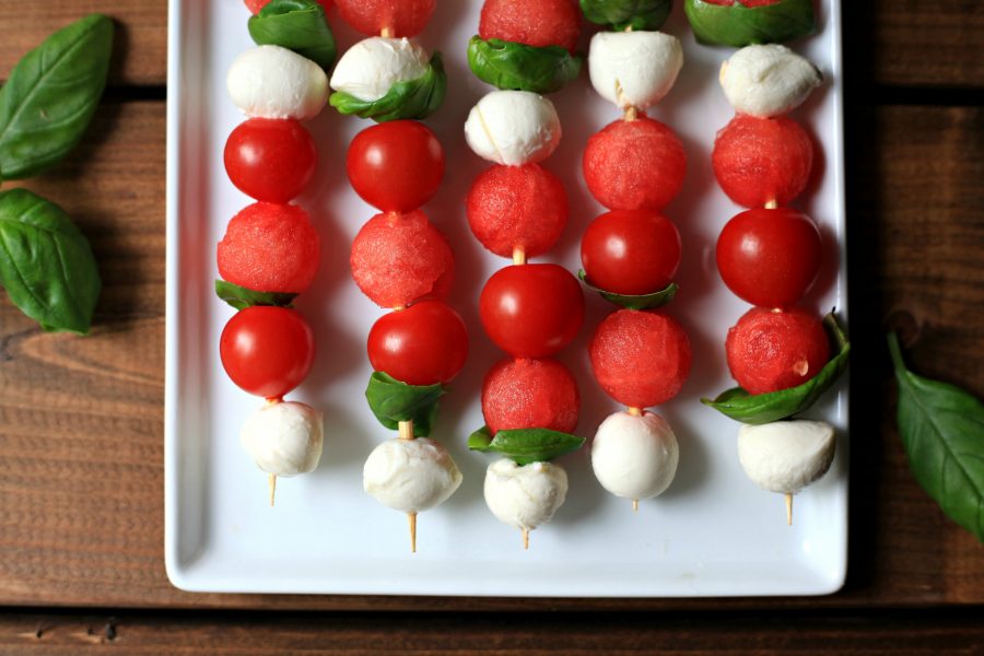 Watermelon Caprese Skewers - SavvyMom