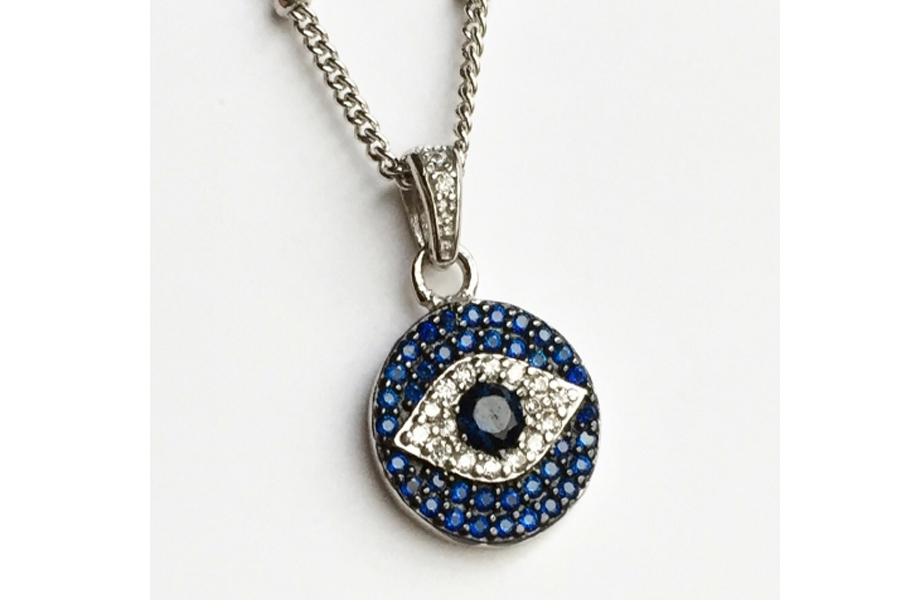 Pick of the week blue eye necklace