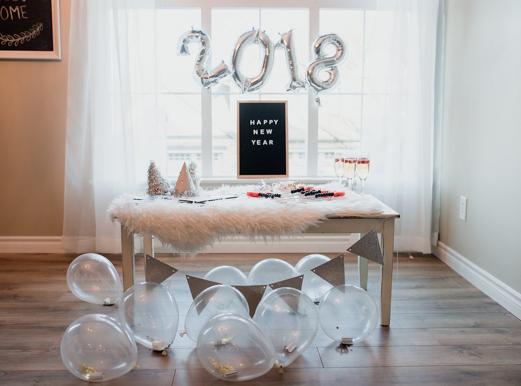 new years eve, new years eve party, kid-friendly party, new year's 2018