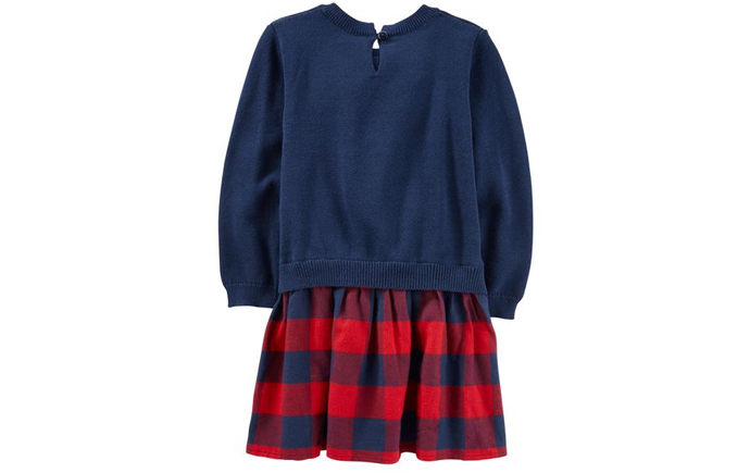 carters cable knit sweater dress