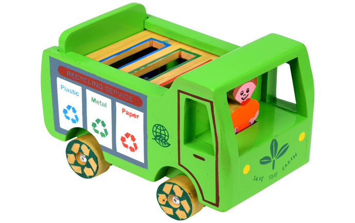 Ten Thousand Villages Recycling Truck