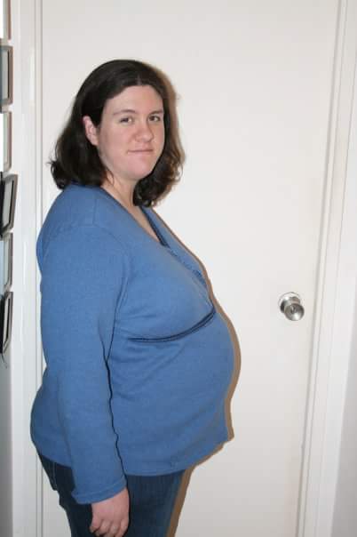 I Was Overweight And Pregnant Sadly No One Noticed My Baby Bump Savvymom