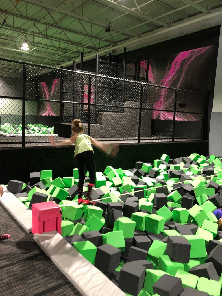 flying squirrel trampoline park