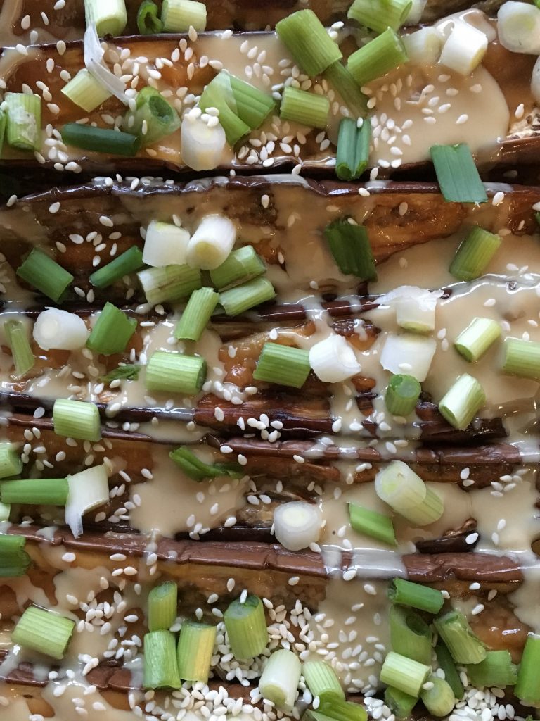 Resized Sesame Miso Eggplant