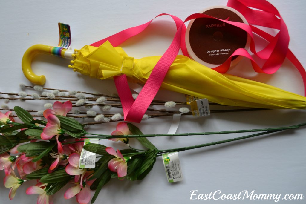 umbrella wreath supplies