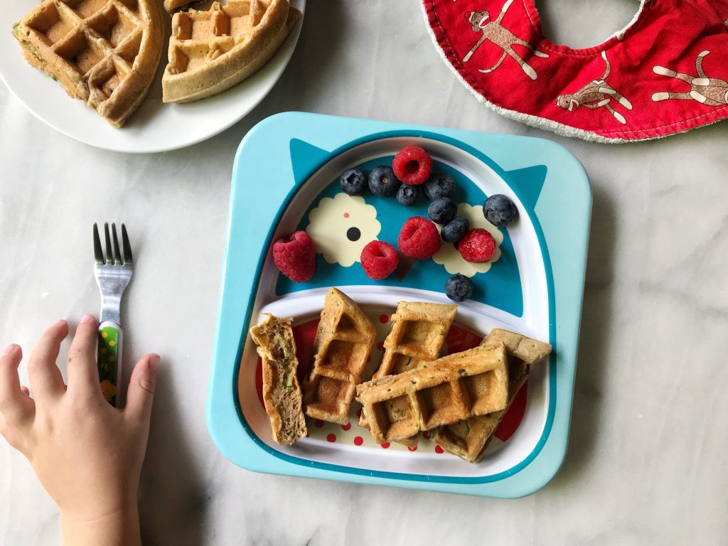 Zucchini Bread Waffles