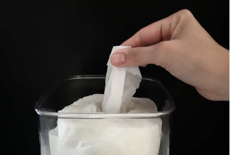 DIY baby wipes