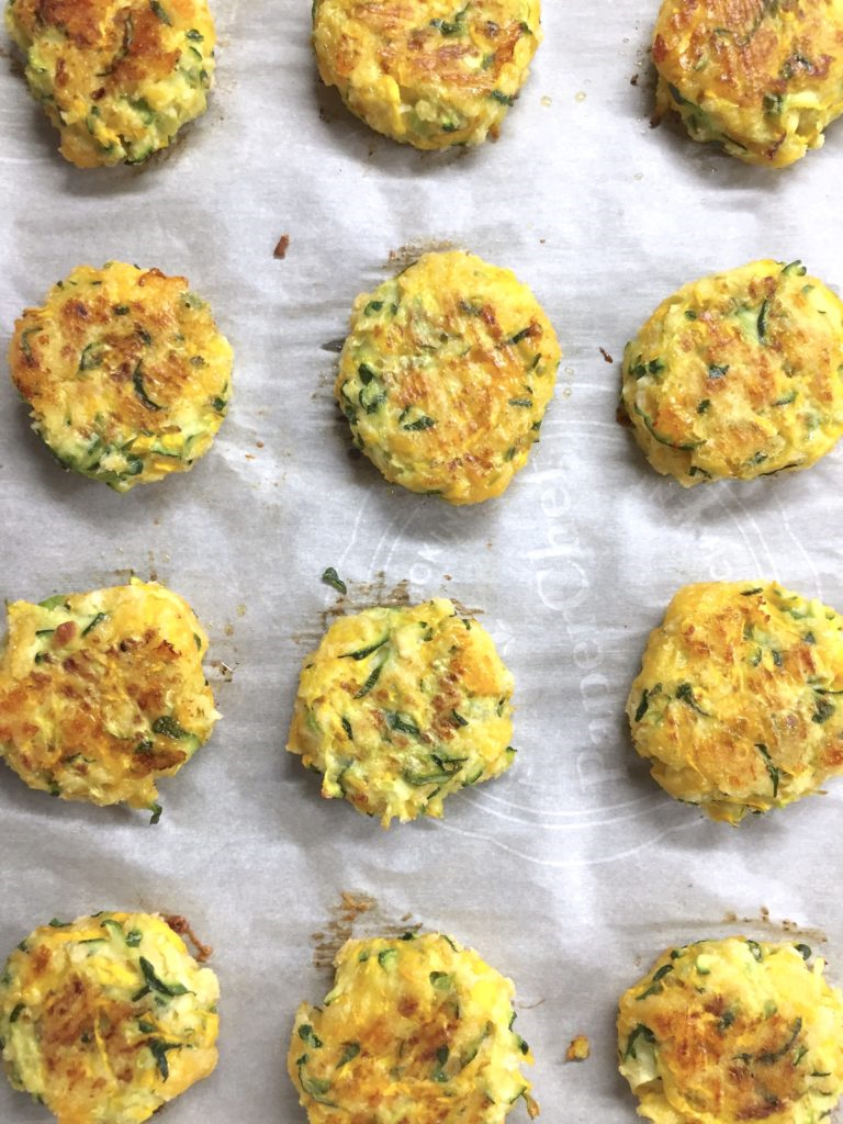 FourIngredient Cheesy Zucchini Bites SavvyMom