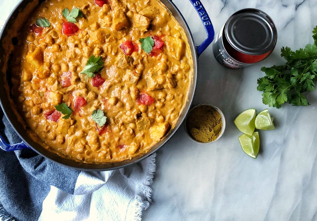 Indian Butter Chickpeas 1