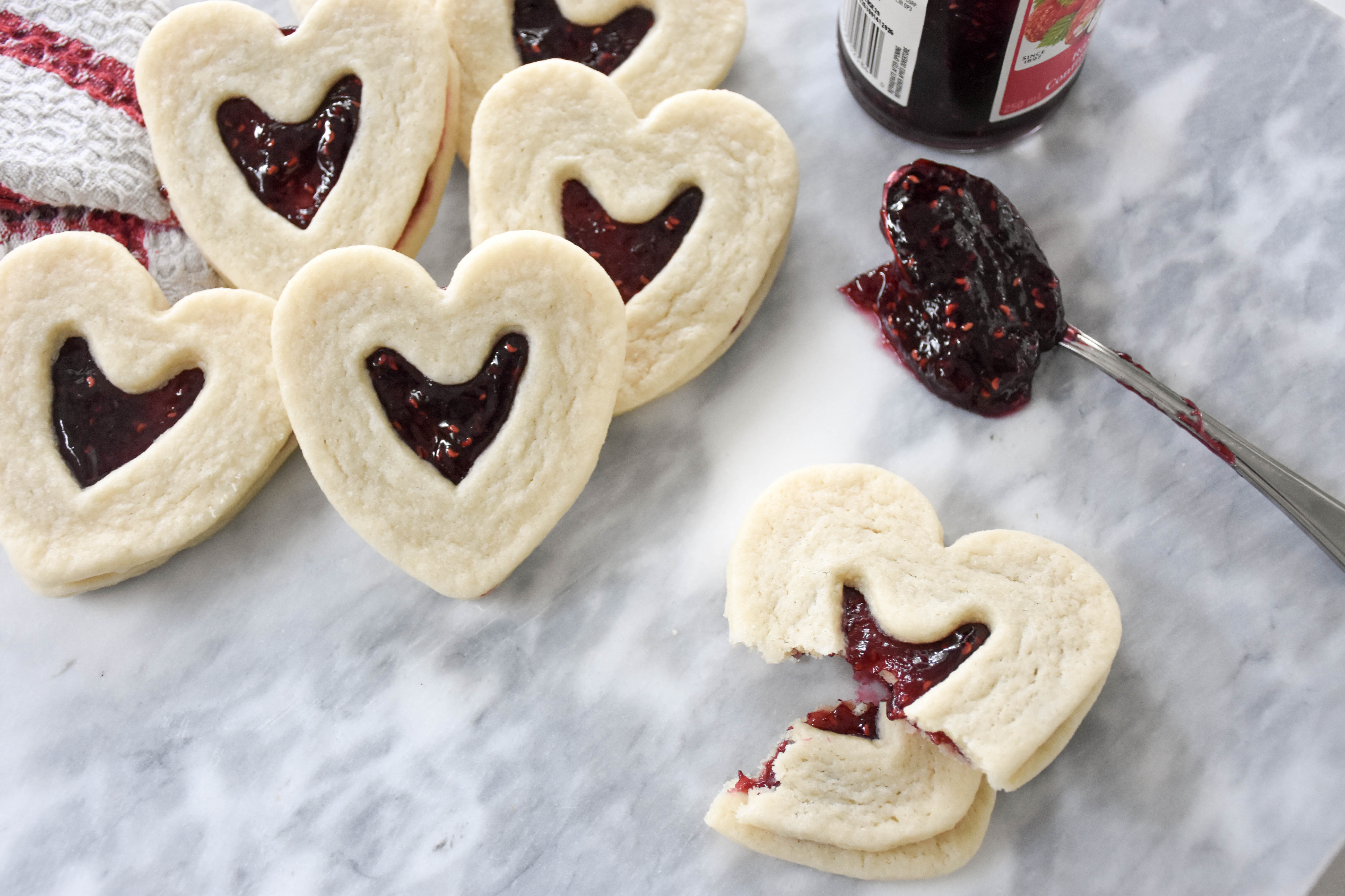 Jam Jam Cookies with a Valentines Twist SavvyMom