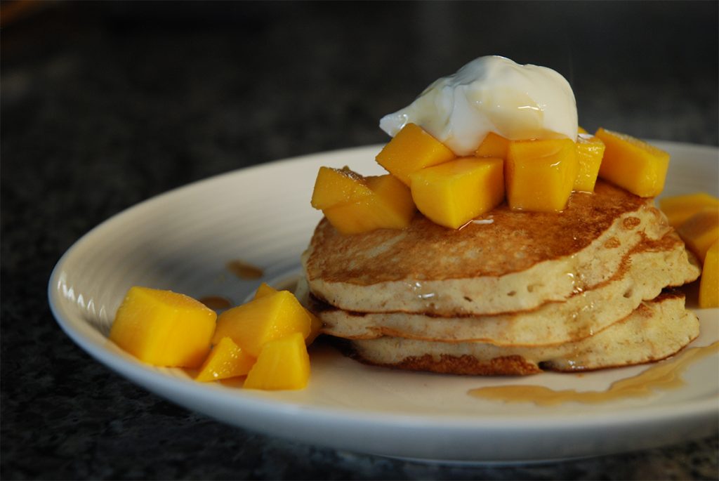Coconut Pancakes_feature Coconut Pancakes Recipe - SavvyMom