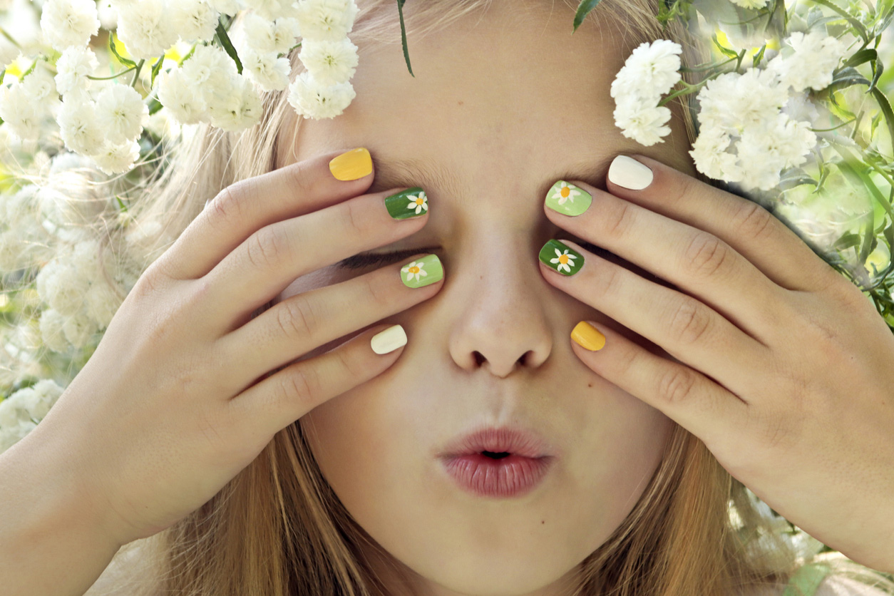 4. Tropical Vacation Inspired Kids Manicure - wide 6