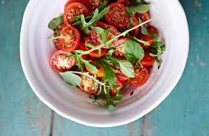 Cherry Tomato & Arugula Salad Recipe