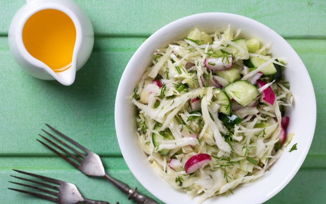 Cucumber, Radish & Dill Slaw Recipe - SavvyMom