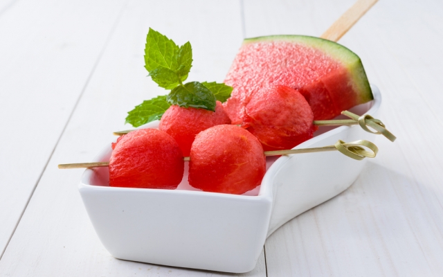 12 ways to use watermelon, watermelon skewers