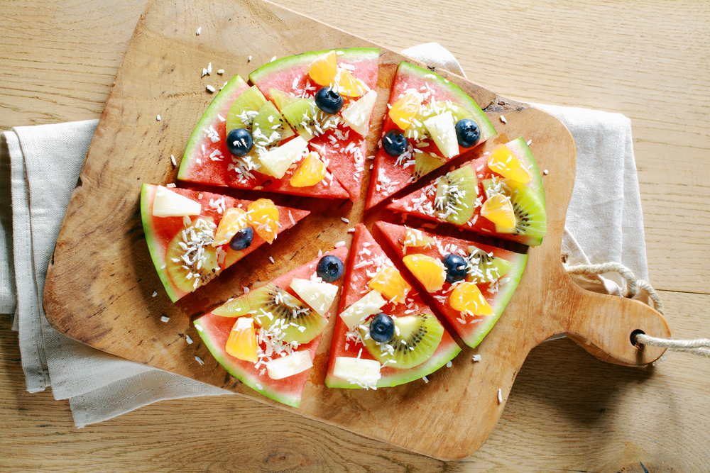 ways to use watermelon, watermelon pizza