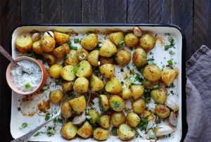 Roasted Potatoes with Herbs, 5 Summer Side Dishes