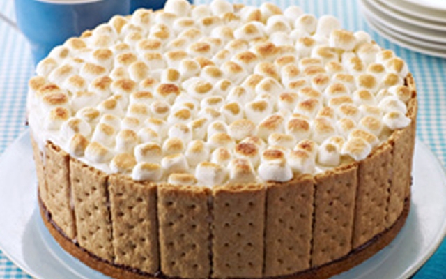 S'mores ice cream cake, kraft kitchens