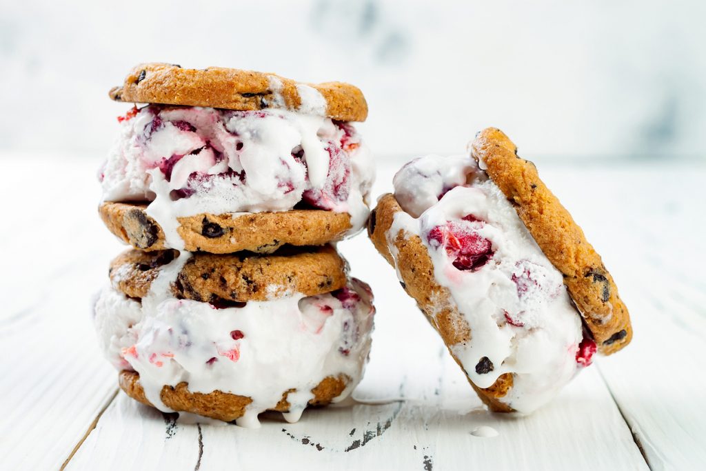 Cookie Ice Cream Sandwich