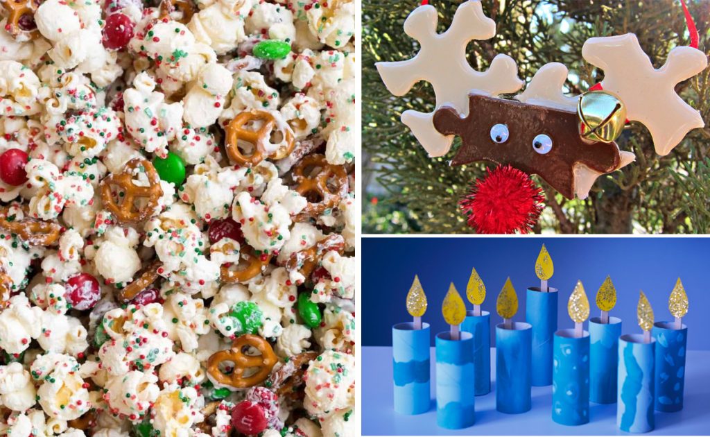 holiday activities crafts and snacks