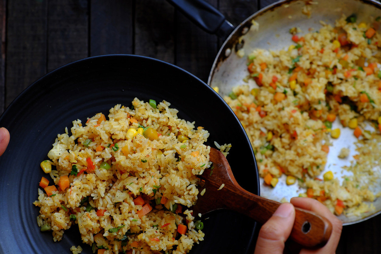 Easy, Yummy Veggie Fried Rice - SavvyMom