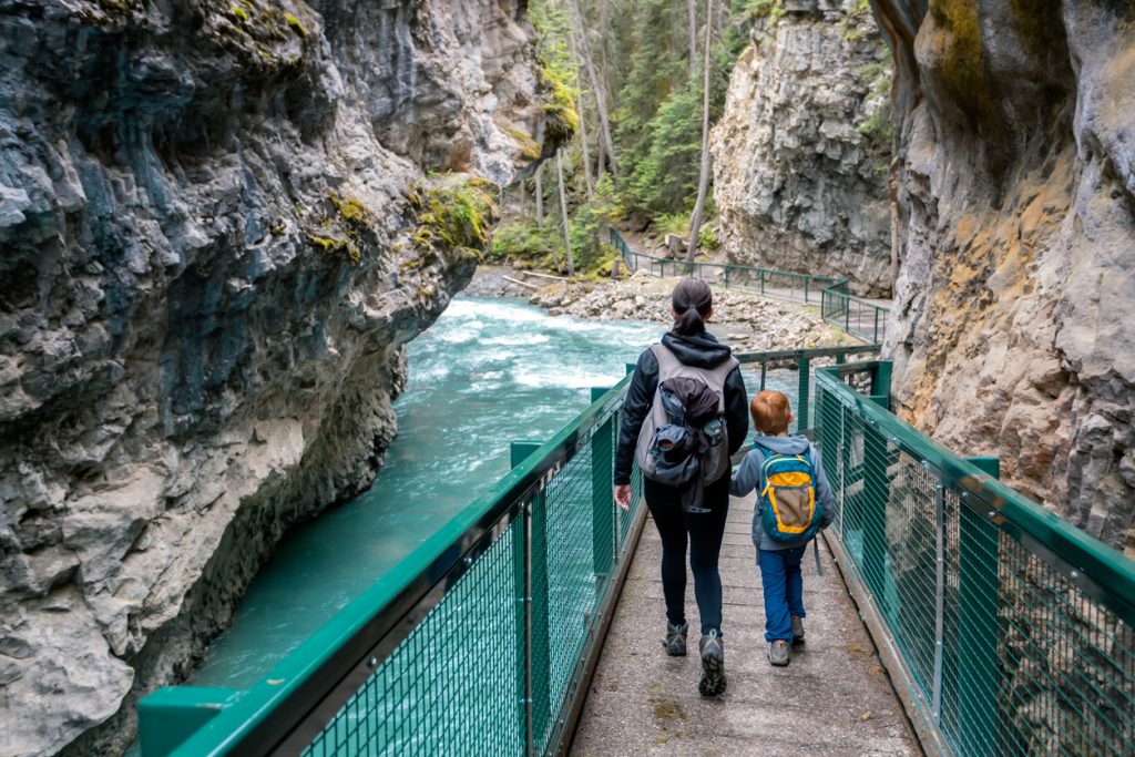 Johnson Canyon Calgary Family Hikes - SavvyMom