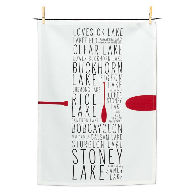 Gifts for the Cottage - Kawartha Tea Towel