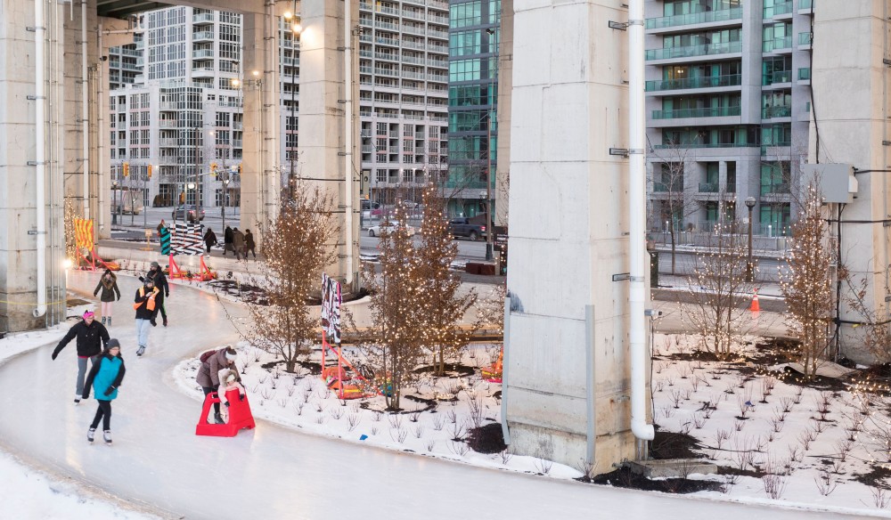 The Bentway Outdoor Skating Rinks in Toronto - SavvyMom