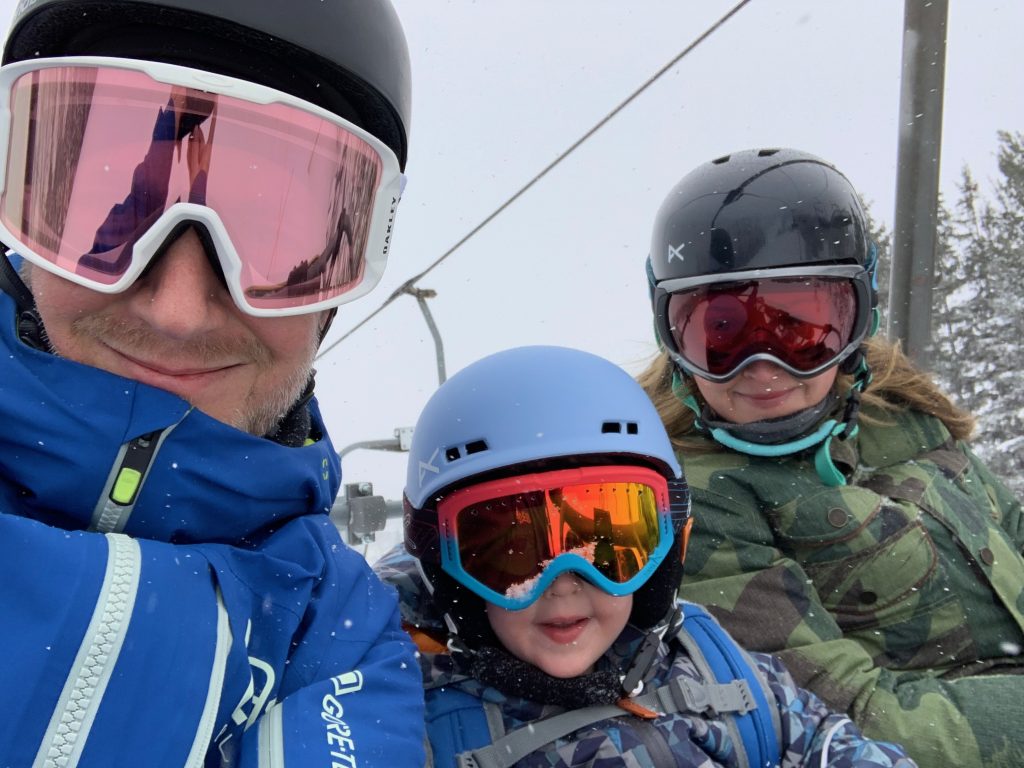 Family with Little Kid Snowboarding Tips - SavvyMom