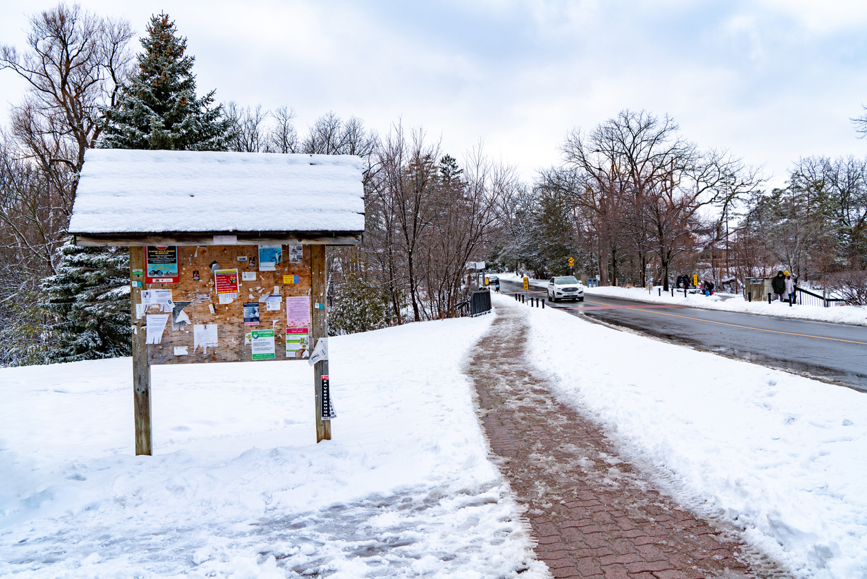 Mill Pond Park Trail Toronto Winter Hikes - SavvyMom