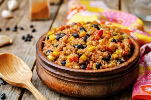 Veggie Chili Recipe with Beans and Quinoa - SavvyMom