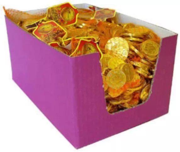 Chocolate Coins - St. Patrick's Day with Kids