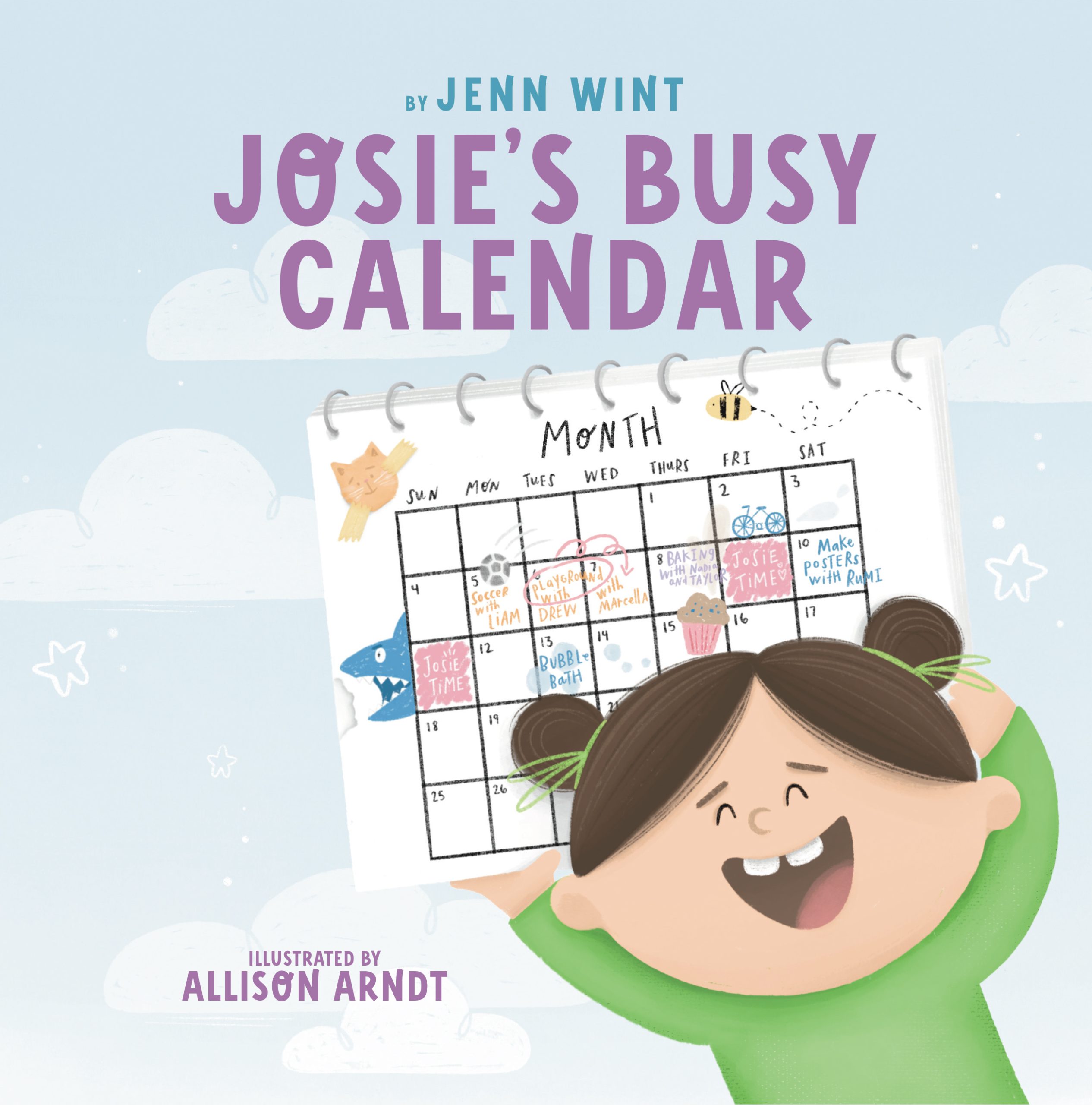 Children's Book Review Josie's Busy Calendar SavvyMom