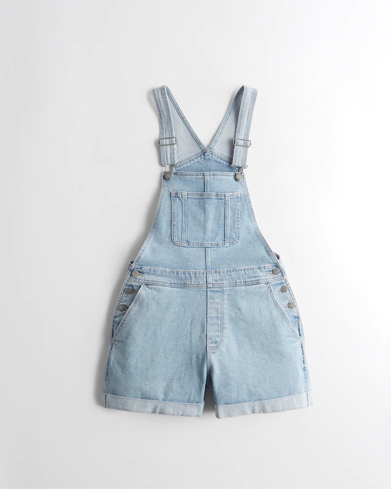 Denim Shortalls - SavvyMom